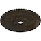 Ekena Millwork Melonie Ceiling Medallion (Fits Canopies up to 6 1/4"), 36 1/4"OD x 1 7/8"P, Stone Hearth Crackle CM36MESHC - alternate 4